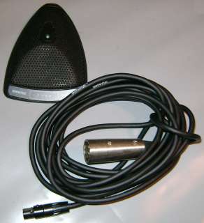 Shure MX393/C MX393 Cardioid Microflex Boundary Microphone Surface 