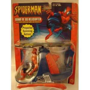  Spider Man Bump N Go Helicopter with Real Working Lights 