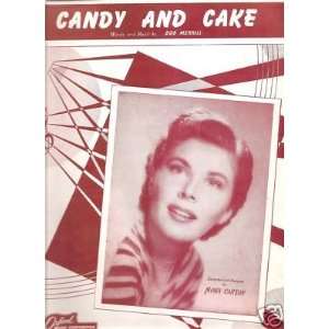    Sheet Music Candy and Cake Mindy Carson 75 