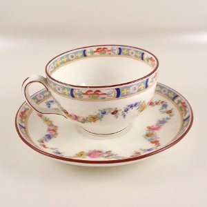  Minton China ROSE Tea Cup & Saucer Set A4807 Kitchen 