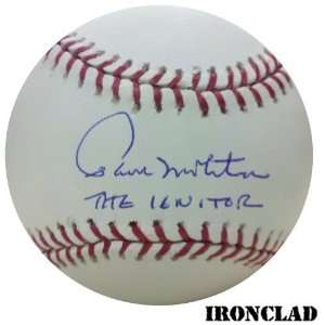 Paul Molitor Signed Baseball w/ The Ignitor Insc. Sports 