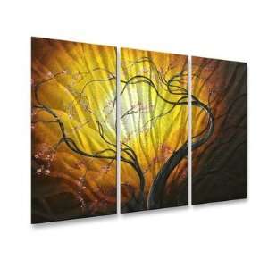  All My Walls MAD00114 Blossoming in the Sun Metal Wall Art 