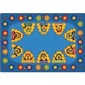 Busy Bee Rug   Rectangle   510W x 84L