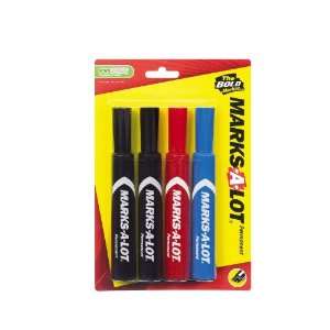  Avery Marks A Lot Chisel Tip Permanent Marker, Assorted 
