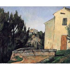   Paul Cezanne   24 x 20 inches   The Abandoned House