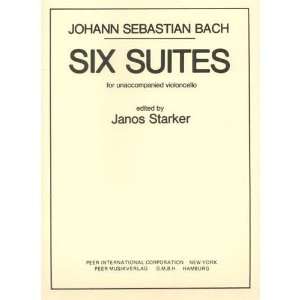  Bach 6 Cello Suites BWV 1007 1012 Peer / Starker Musical 