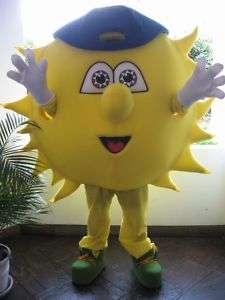 SUNNY MASCOT COSTUME GREAT FOR SUMMER EVENTS  