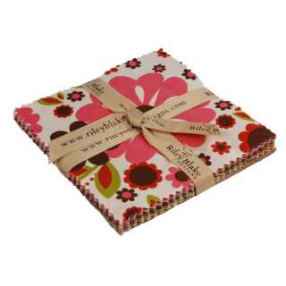 Riley Blake Indian Summer 5 Squares Charm Pack by Zoe Pearn, 23 