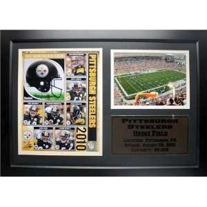  2010 Pittsburgh Steelers 12x18 Photo Stat   NFL Photos 