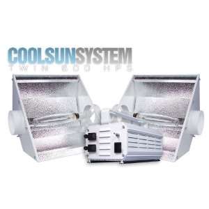 Twin 600 HPS Cool Sun Grow Light System Patio, Lawn 