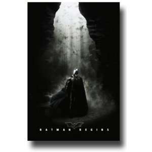  Batman Begins Poster   Movie Promo Flyer   11 X 17   Cave 