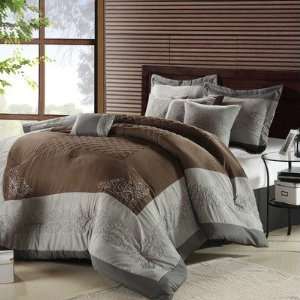 Florence 8 Piece Oversized and Overfilled Comforter Set Size Queen 