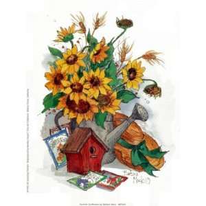  Summer Sunflowers by Barbara Mock 6x8