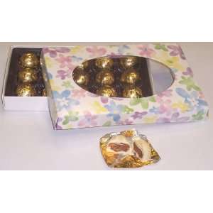 Scotts Cakes 1 Pound White Chocolate Covered Caramels in a Daisy Box