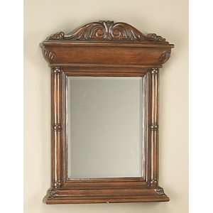  Pandora Accent Mirror 26 inch Dark Brown