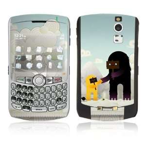  BlackBerry Curve 8330 Decal Skin   Snow Monsters 