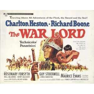  The War Lord   Movie Poster   11 x 17