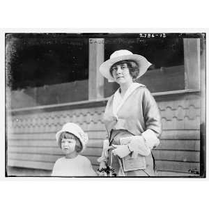  Mrs. Charles L. Oelrichs & Daughter Margaret