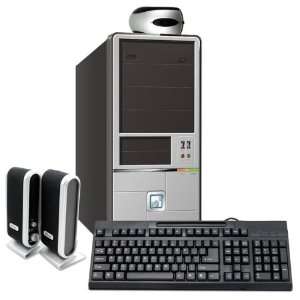 iMicro CA S813USB 400W 20+4Pin ATX Mid Tower Case with Keyboard, Mouse 