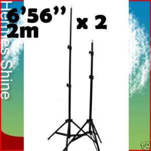 Light Stand 2m / 656 for photo studio lighting ×2  