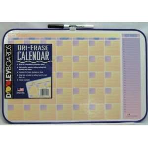  Dooley Boards Inc. 1117 CALV 11 X 17 Calendar Dry Erase 