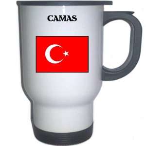  Turkey   CAMAS White Stainless Steel Mug Everything 
