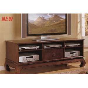  Asian Influenced Style TV Stand with Storage Drawer