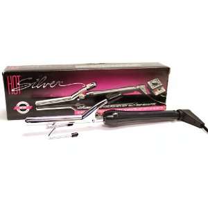 Belson Hot Silver Professional 1/2 Stying Curling Iron Marcel Handles 