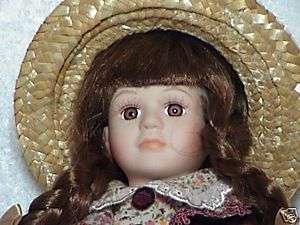 OLD MARKED KIMBERLY COLLECTION PORCELAIN DOLL IN BOX  