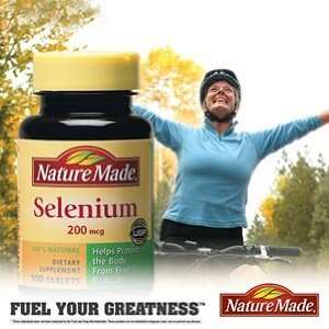  Nature Made Selenium 200 mcg