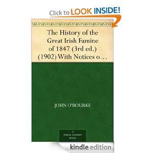   of Earlier Irish Famines John ORourke  Kindle Store