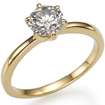   Rozmarin ring set with a 1.50ct G H SI1 SI2 center Natural diamond