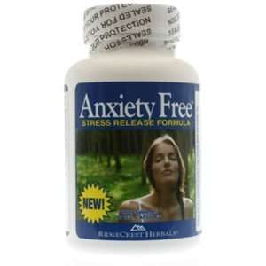  Ridgecrest Herbals Anxiety Free Stress Release Formula 60 