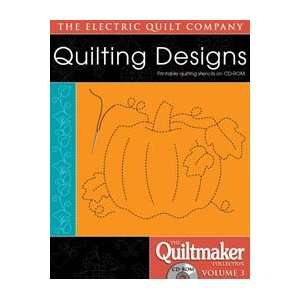   CD ROM Quilting Designs Quiltmaker Collection Volume 3 Arts, Crafts