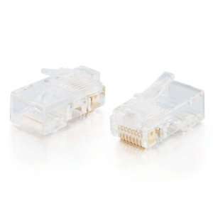  CABLES TO GO 1939 RJ45 8 X 8 MOD PLUG FLAT STRANDED CABLE 