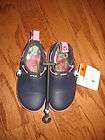 child crocs crocband gust shoes sz c12 navy pink expedited
