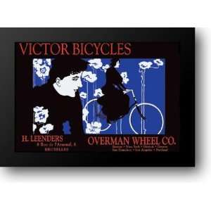  Victor Bicycles Overman Wheel Company 33x24 Framed Art 