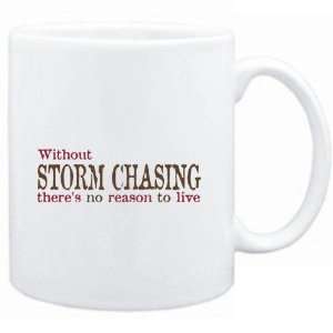  Mug White  Without Storm Chasing theres no reason to 