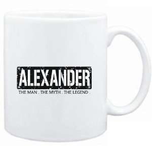  Mug White  Alexander  THE MAN   THE MYTH   THE LEGEND 