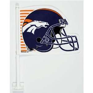  Denver Broncos NFL Car Flag (11.75x14.5) Sports 