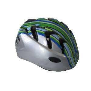  Kazam Silver Bike Helmet