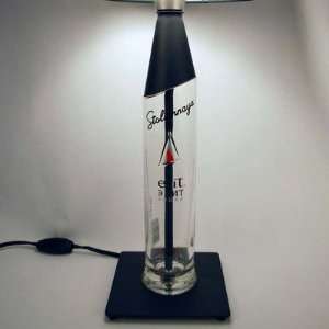  1 Liter Stoli Elite Bottle Table Lamp