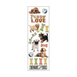   Paper House Rub On Glitter Puppy Love RUBGL 21; 3 Items/Order Home