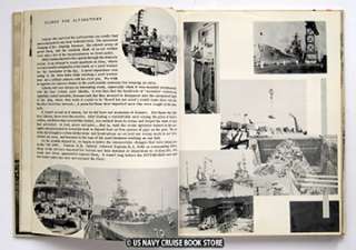 USS PITTSBURGH CA 72 MEDITERRANEAN CRUISE BOOK 1953 1954  