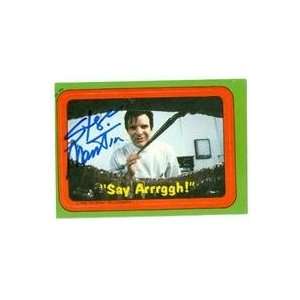  Steve Martin autographed trading card 