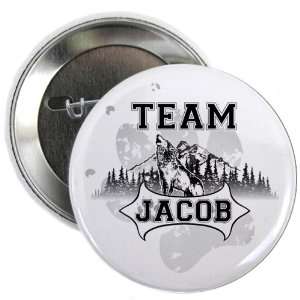  2.25 Button Twilight Wolf Team Jacob 