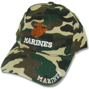 Marines Camo   New Style Ball Cap Military Collectible from Redeye 