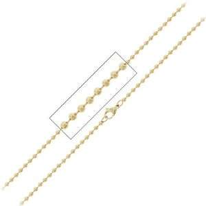  Jewelry Bead Chain Gold pvd 316L Stainless Steel Necklace Jewelry