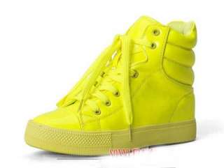   fashion Candy cute sweet color Platform sport shoes boots Sneakers