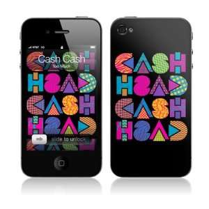   Skins MS CASH20133 iPhone 4  Cash Cash  Too Much Skin Electronics